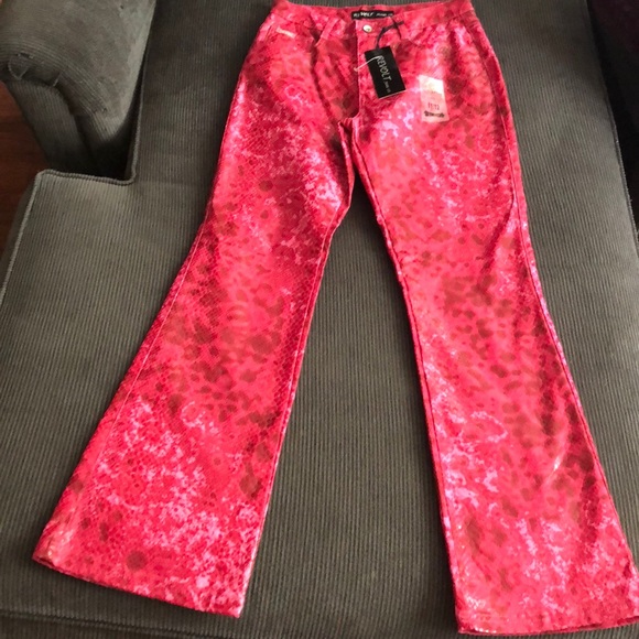 revolt snakeskin pants